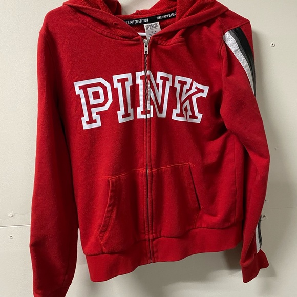 PINK Victoria's Secret Tops - PINK Women's Hoodie Limited Edition Zip M